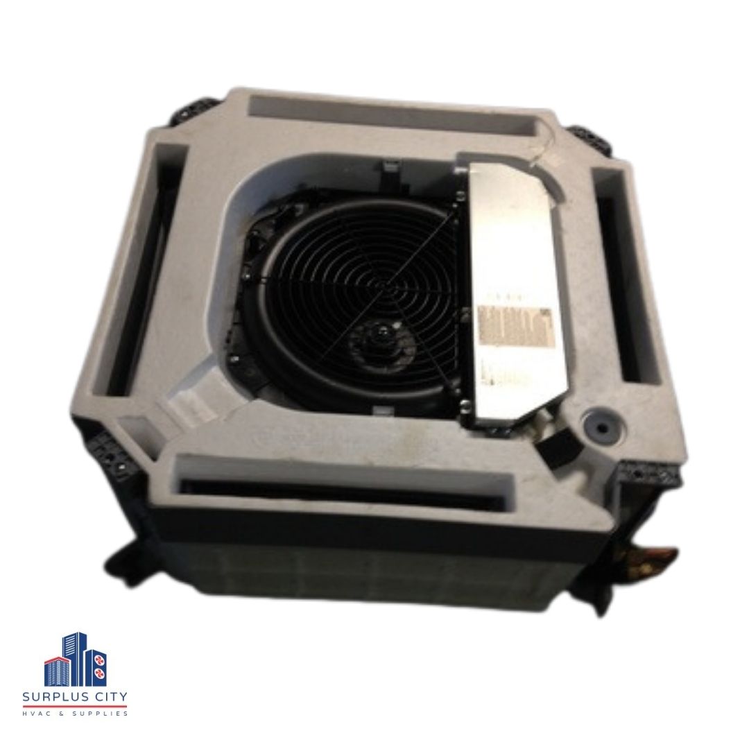 7,000 BTU WIND FREE 4 WAY CASSETTE INDOOR MINI-SPLIT HEAT PUMP UNIT, 208-230/60/1  R-410A  CFM 230/272/318