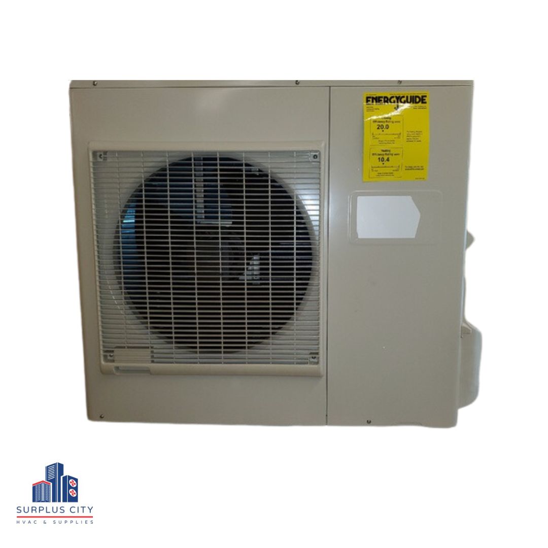 18,000 BTU SINGLE-ZONE INVERTER OUTDOOR MINI-SPLIT HEAT PUMP UNIT, 208-230/60/1 R-410A 20 SEER