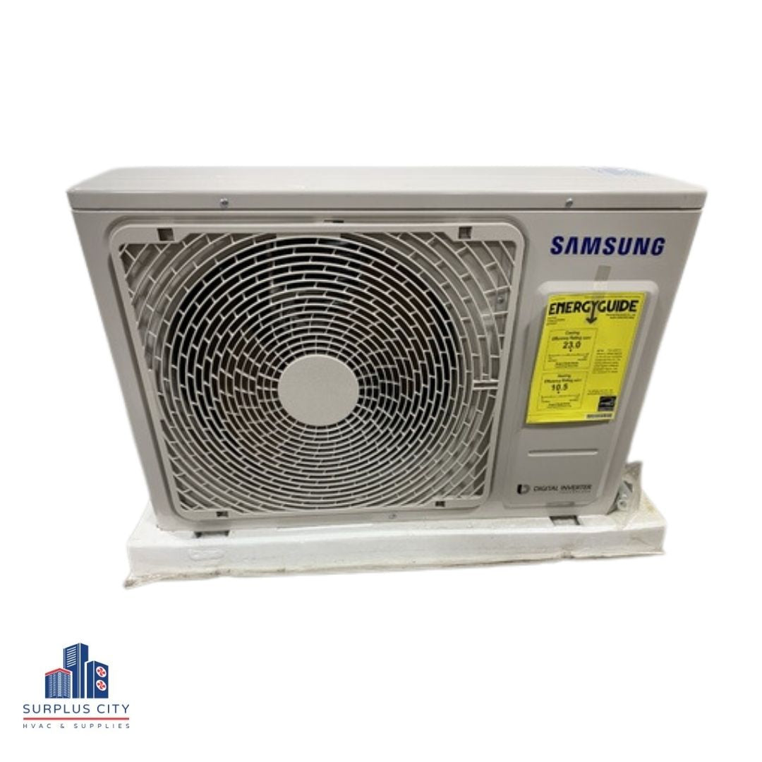 9,000/12,000 BTU OUTDOOR HEAT PUMP MINI SPLIT UNIT, 23 SEER 208-230/60/1 R410A