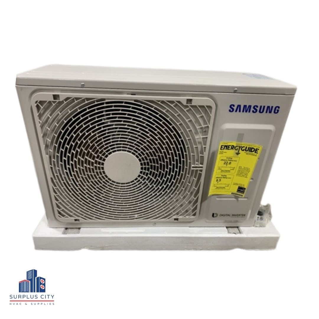 12,000/13,600 BTU OUTDOOR HEAT PUMP MINI SPLIT UNIT, 22 SEER 208-230/60/1 R410A