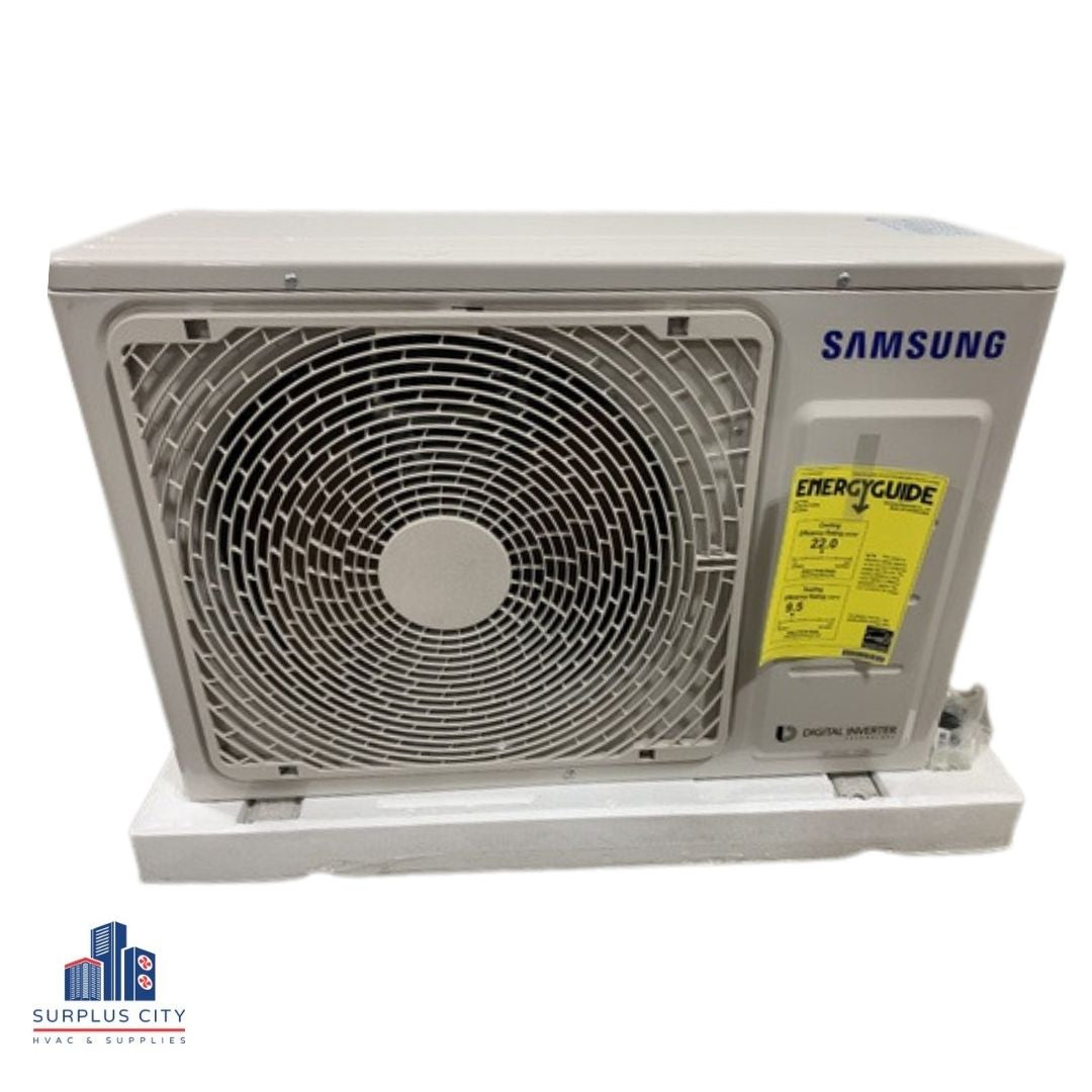 12,000/13,600 BTU OUTDOOR HEAT PUMP MINI SPLIT UNIT, 19.5 SEER 208-230/60/1 R410A