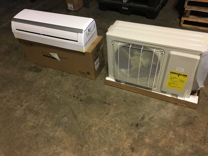 12,000 BTU SINGLE ZONE HEAT PUMP MINI SPLIT SET, 16 SEER 115/60/1 R410A