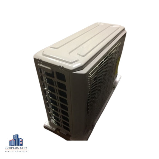 9,000 BTU SINGLE ZONE DUCTLESS OUTDOOR MINI-SPLIT HEAT PUMP UNIT, 23 SEER 208-230/60/1 R-410A