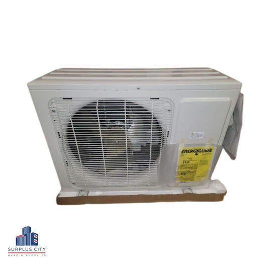 9,000 BTU SINGLE ZONE INVERTER OUTDOOR MINI-SPLIT HEAT PUMP UNIT, 15 SEER 208-230/60/1 R-410A