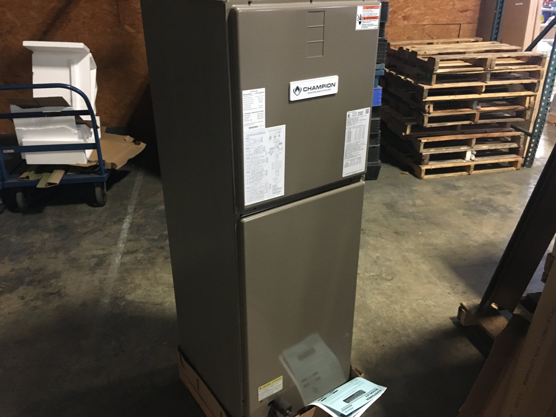 5 TON AC/HP ECM AIR HANDLER 208-230/60/1 R-22 /R-410A CFM 1825 