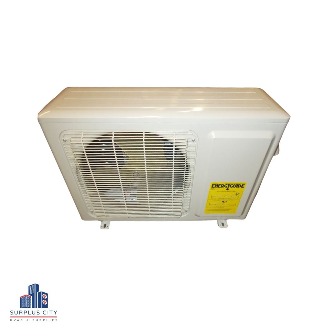 9,000 BTU SINGLE ZONE OUTDOOR MINI-SPLIT HEAT PUMP UNIT, 22 SEER 208-230/60/1 R-410A