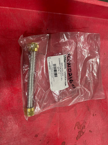 FLEXIBLE GAS CONNECTOR 5/8"D X 7.75"L