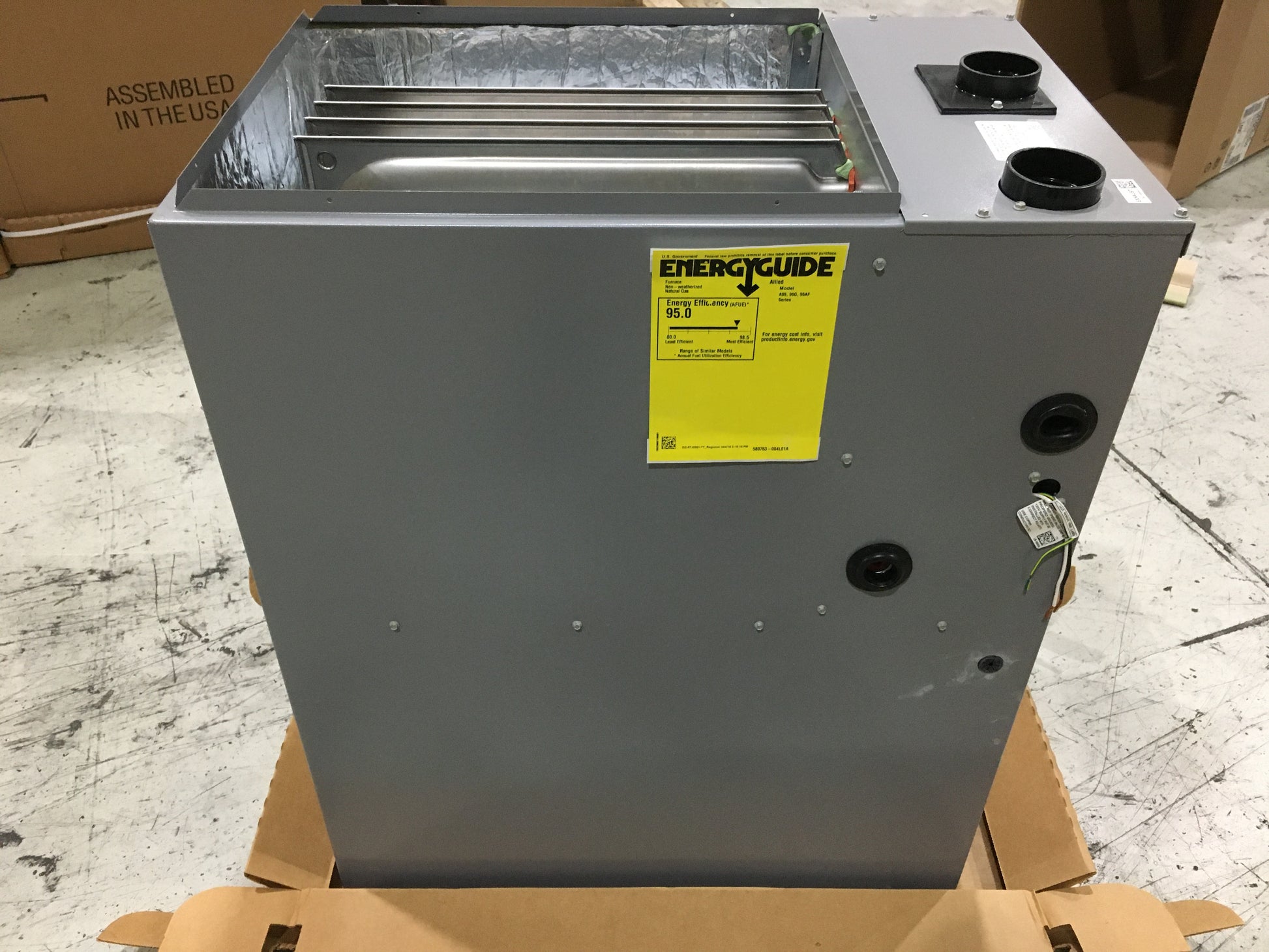 44,000 BTU Single-Stage Upflow/Horizontal PSC Multi Speed Gas