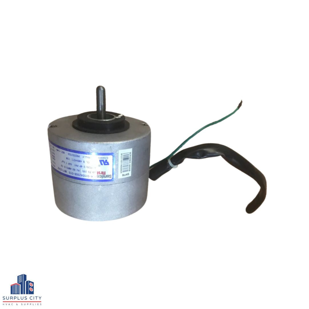 15 WATT INDOOR FAN MOTOR 265/60/1 RPM:720/3-SPEED