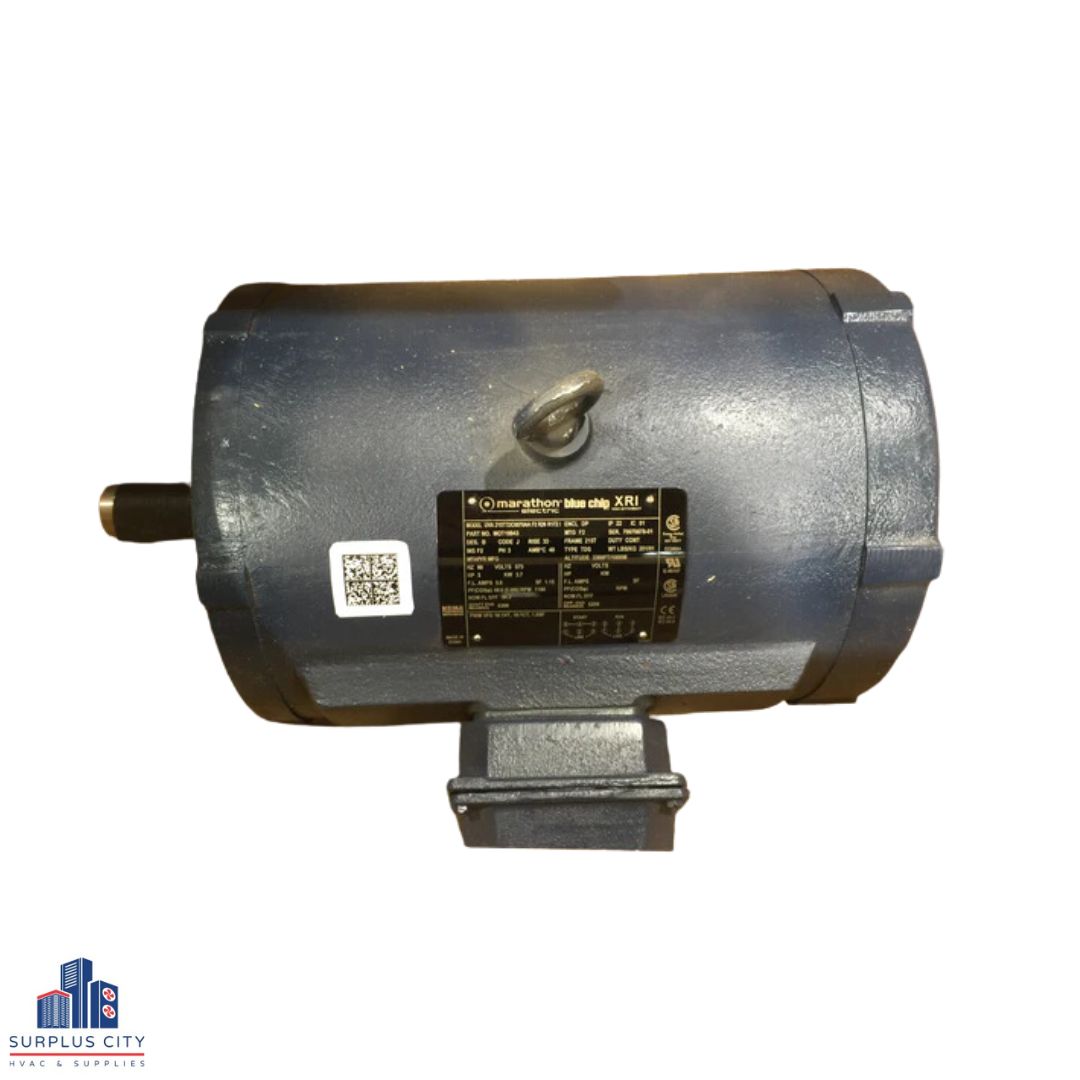 5 HP BLUE CHIP XRI "HIGH EFFICIENCY" GENERAL PURPOSE ELECTRIC MOTOR; 575/60/3, 1180 RPM