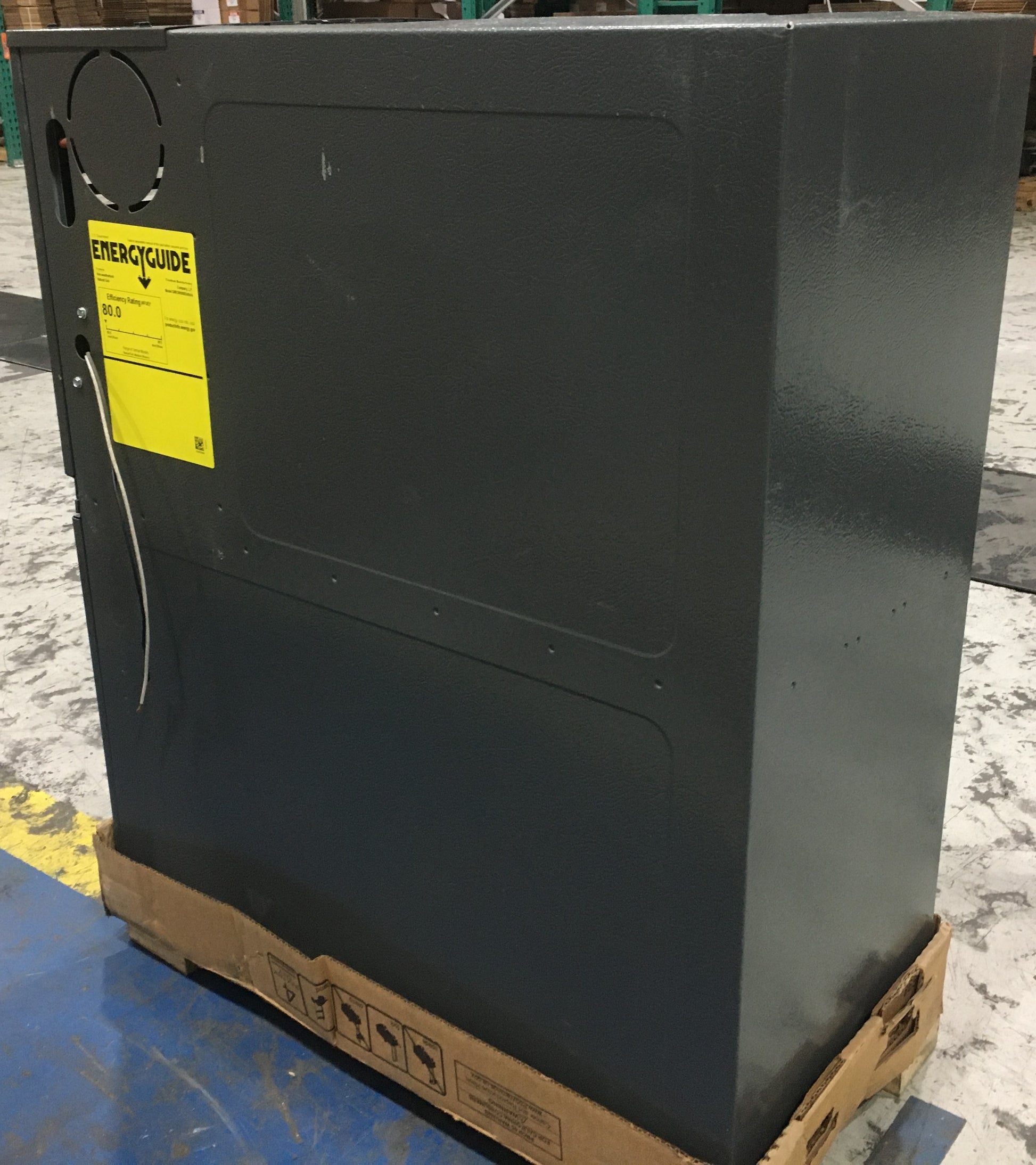 60,000 BTU SINGLE STAGE UPFLOW/HORIZONTAL ECM NATURAL GAS FURNACE, 80% AFUE, 115/60/1, CFM: 1200