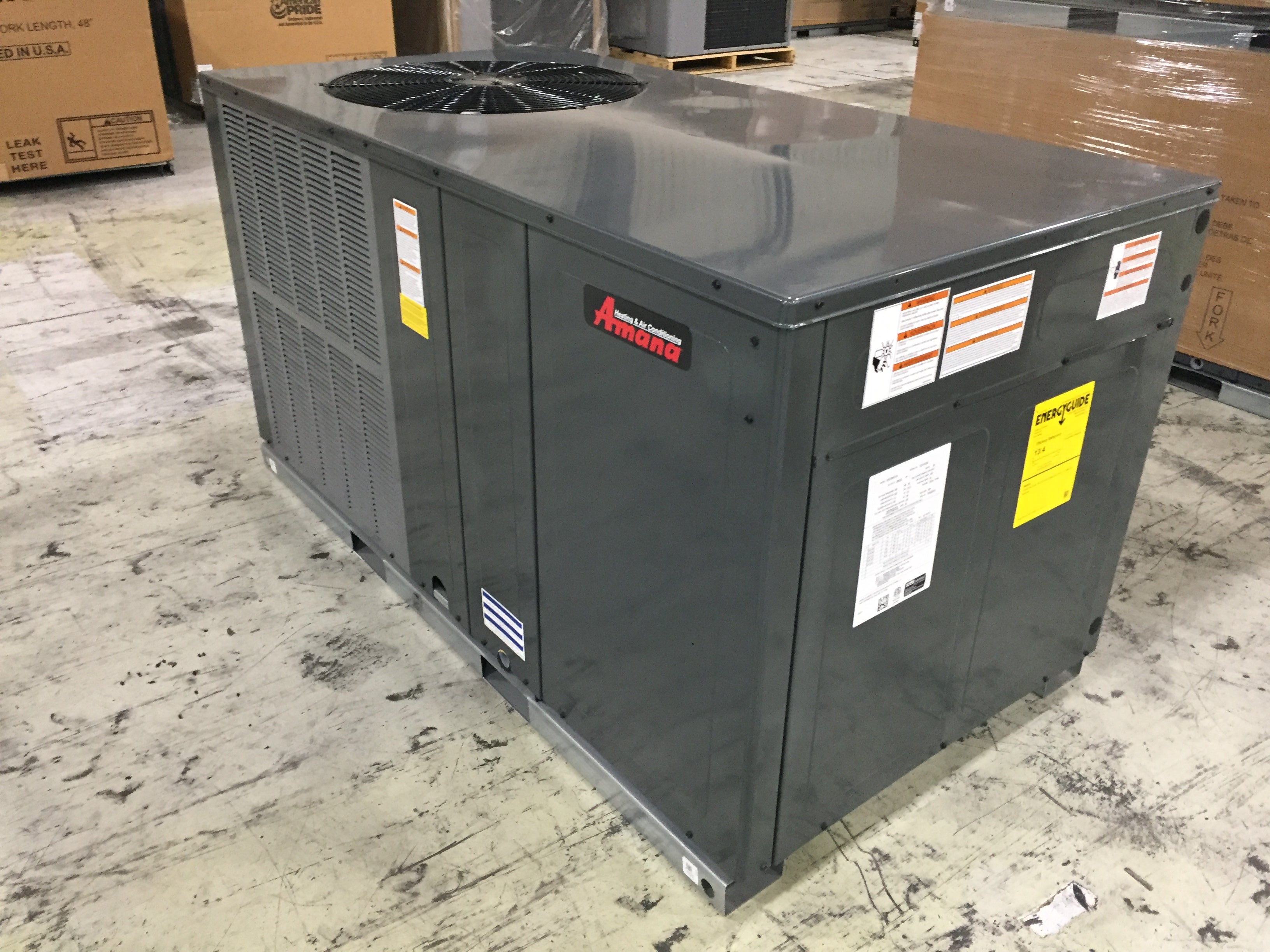 used 4 ton package unit
