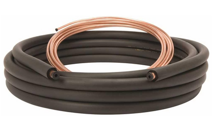 3/8" X 7/8" X 3/4" X 25FT COPPER LINE SET, SWEAT, 3/4" INSULATION