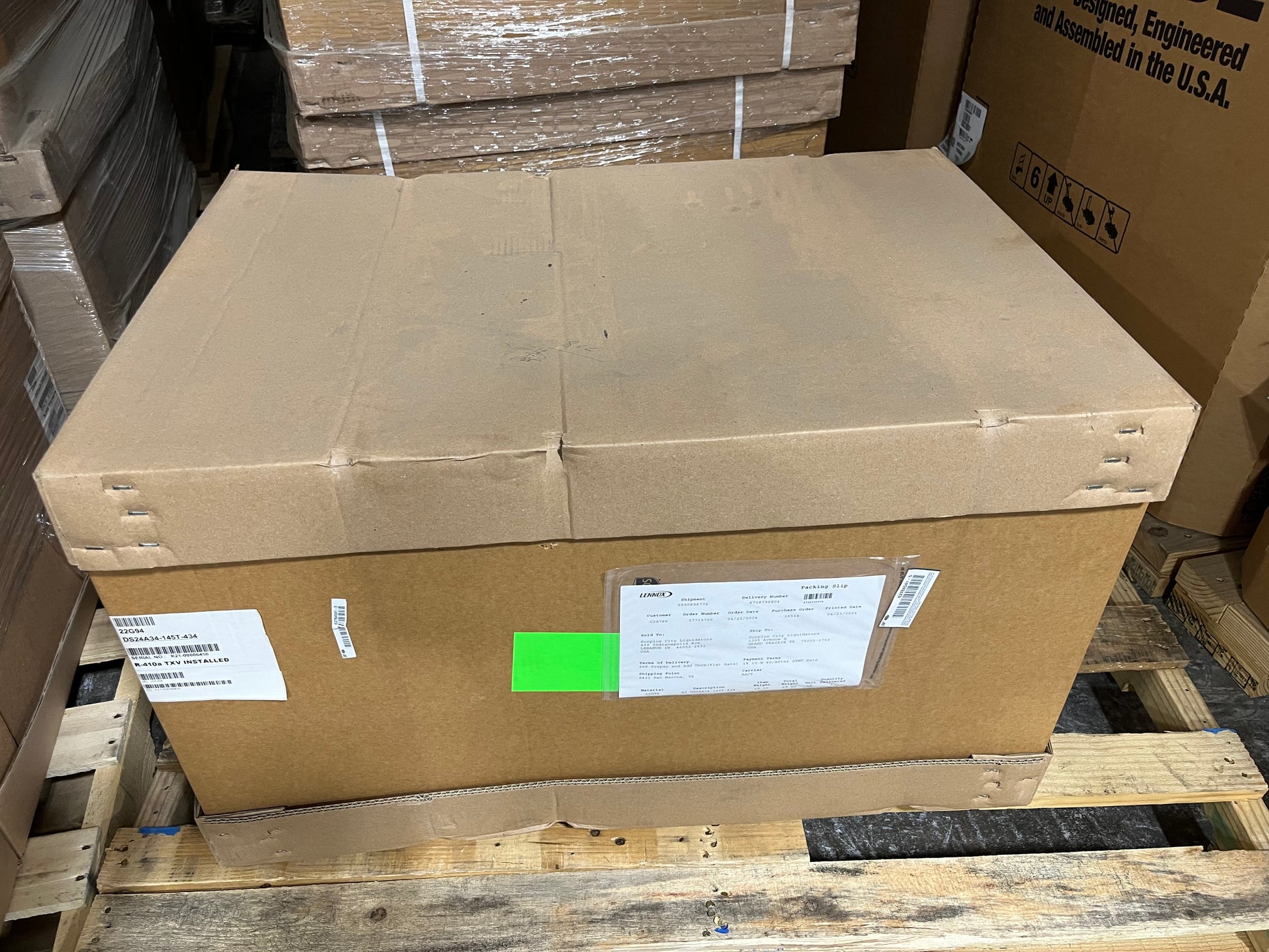 2 TON AC/HP HORIZONTAL ALUMINUM CASED A COIL R-410A CFM 800