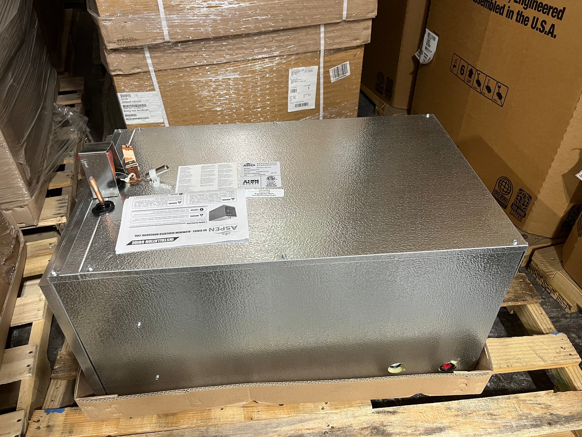 2 TON AC/HP HORIZONTAL ALUMINUM CASED A COIL R-410A CFM 800