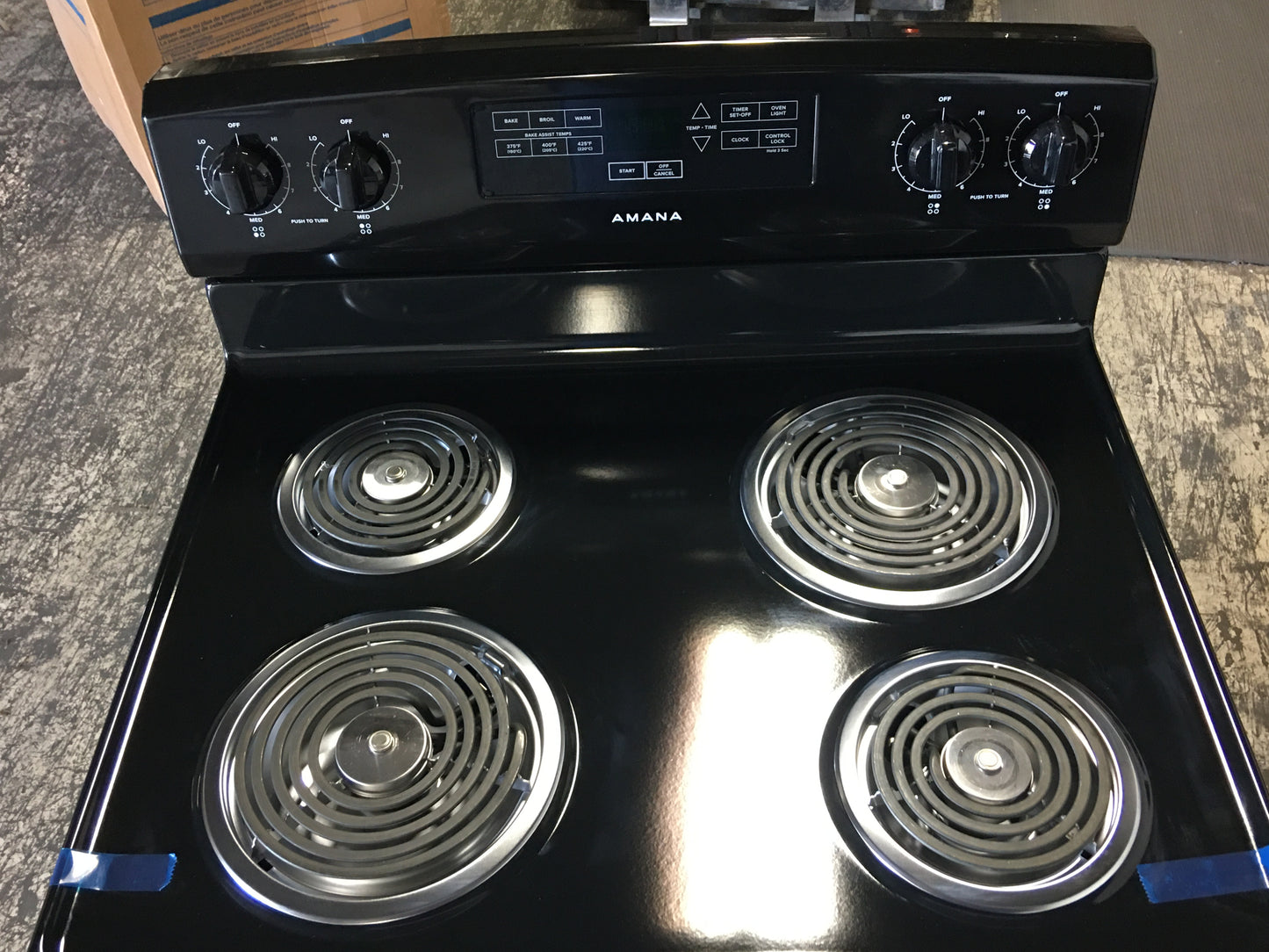 30" FREESTANDING ELECTRIC RANGE 120/240V 40A