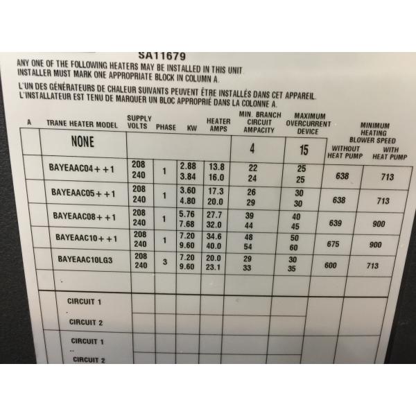 2 TON AC/HP MULTI-POSITION VARIABLE SPEED ECM AIR HANDLER; 200-230/60/1, R-410A