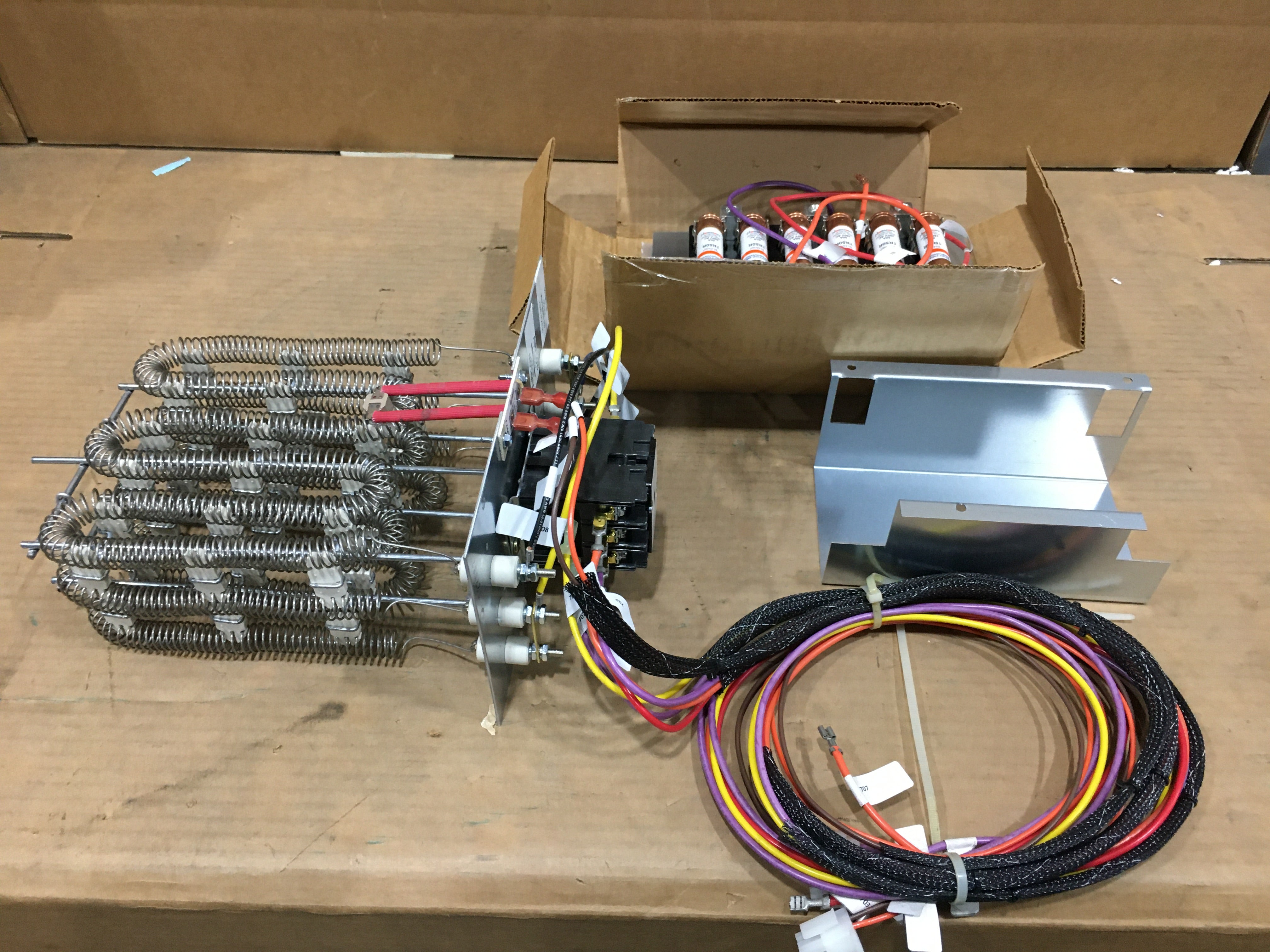 15 KW ELECTRIC HEAT KIT W/ FUSES; 240/60/3 – Surplus City