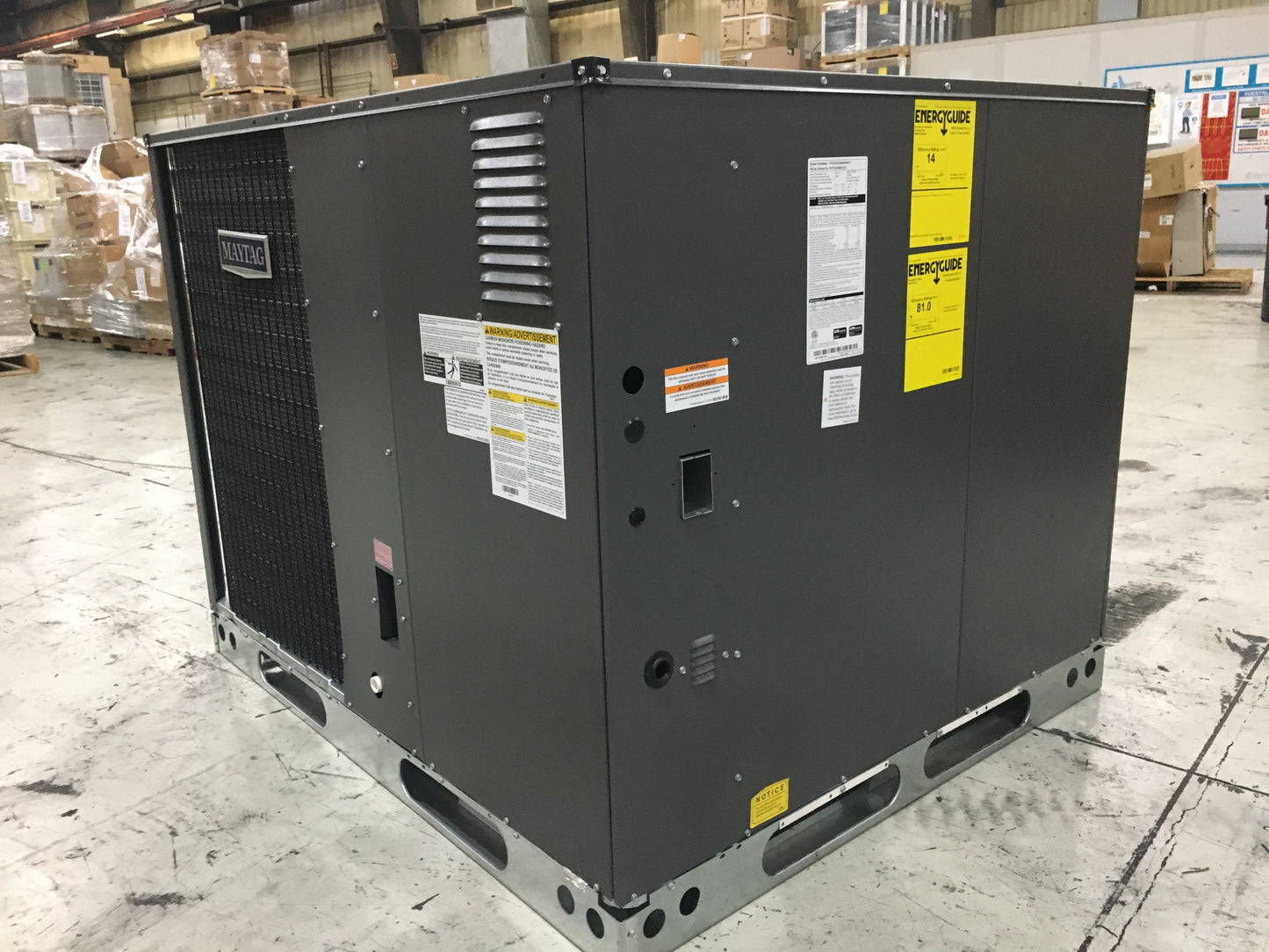 5 TON CONVERTIBLE NATURAL GAS/ELECTRIC PACKAGED UNIT, 14 SEER, 208-230/60/1, R410A