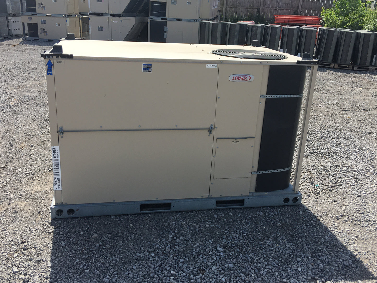 5 TON "RAIDER" SERIES CONVERTIBLE GAS/ELECTRIC BELT DRIVEN PACKAGED UNIT, 14 SEER 80% 460/60/3 R-410A CFM:1725