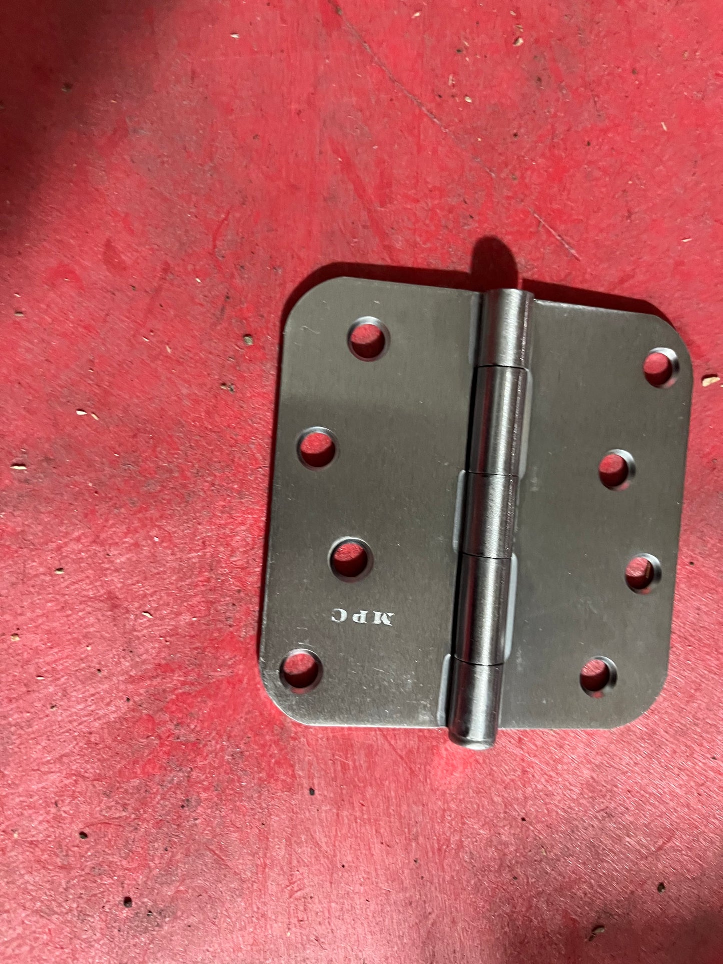 4 X 4 PIN HINGE BRUSHED STEEL