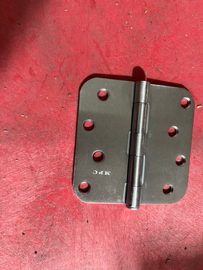 4 X 4 PIN HINGE BRUSHED STEEL