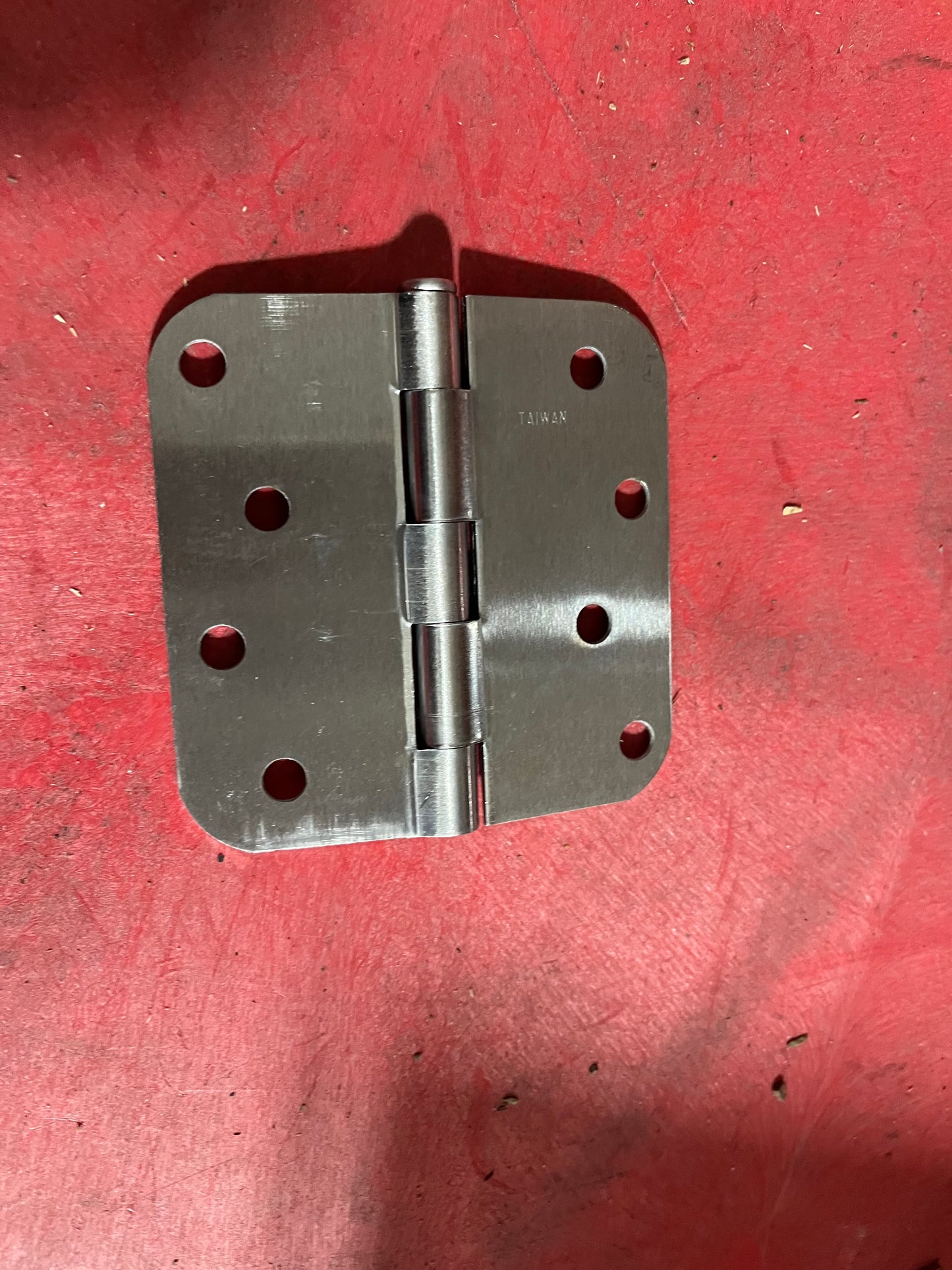 4 X 4 PIN HINGE BRUSHED STEEL