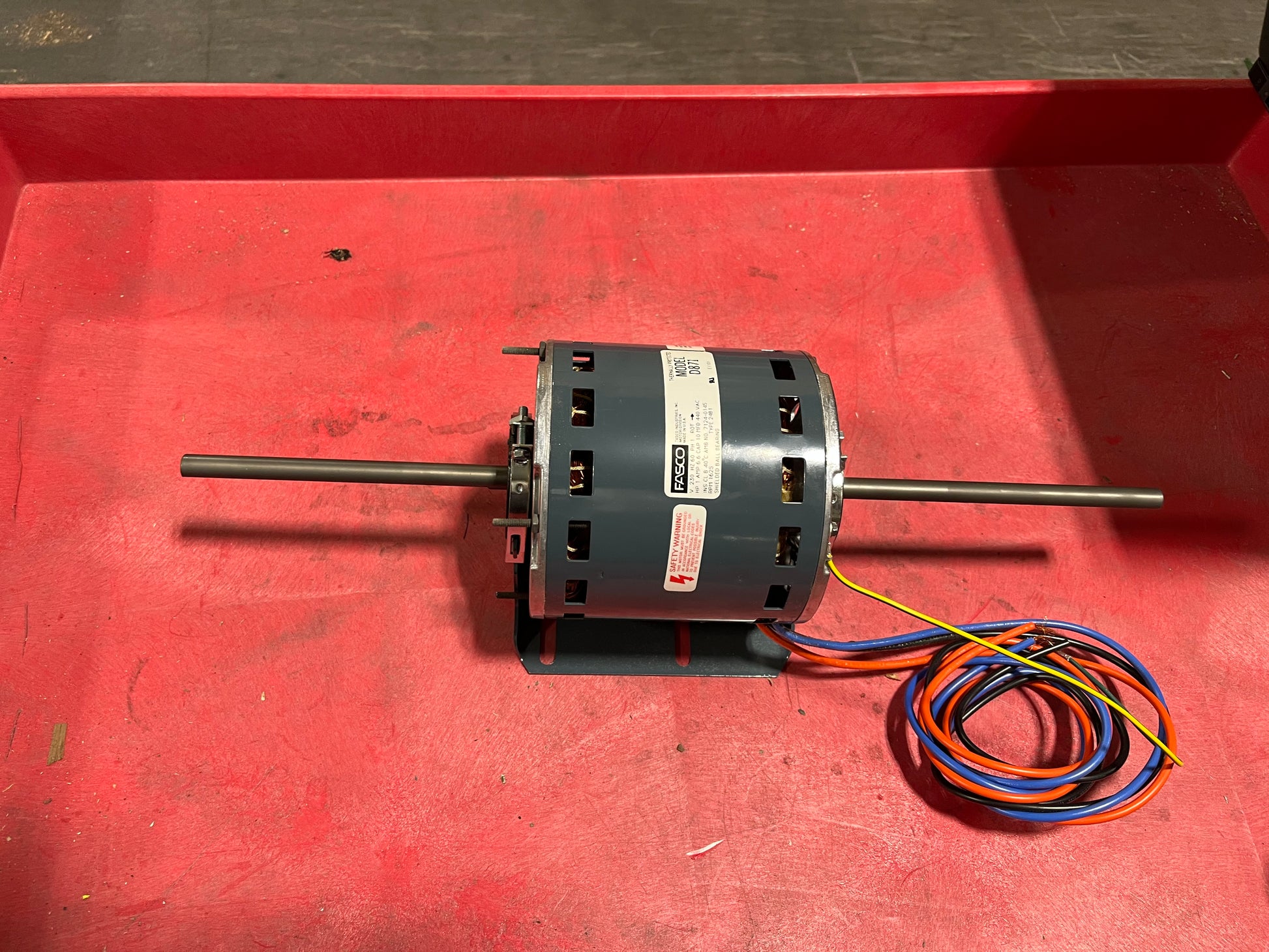 1HP ELECTRIC MOTOR 230/60/1