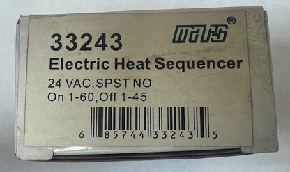 Series 332 24V Fan & Heat One Switch SPST Thermal Sequencer with Screw Terminals and Quick Connects