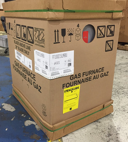 98,000 BTU TWO-STAGE COMMUNICATING COMPATIBLE UPFLOW ECM VARIABLE SPEED GAS FURNACE 98% AFUE 115/60/1 CFM: 1750