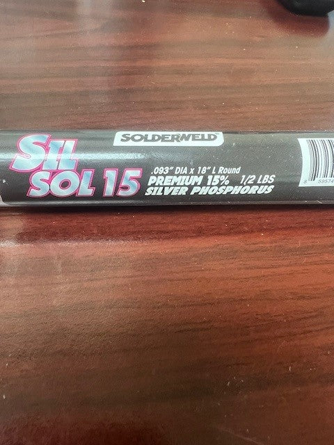 15% SILVERSOLDER SOLDER WELD 1/2LB