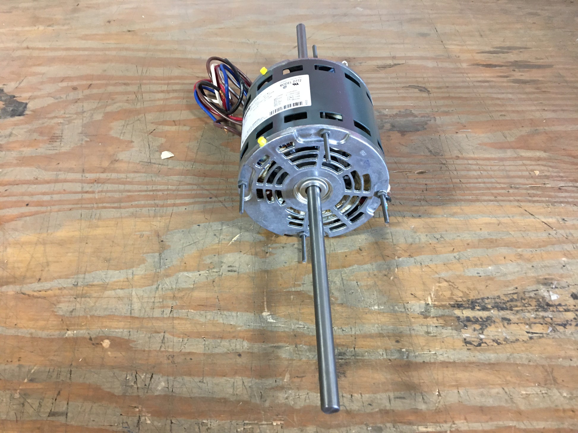 1/2-1/3-1/4 HP PSC Electric Motor 208/230/60 1625 RPM 3 Speed