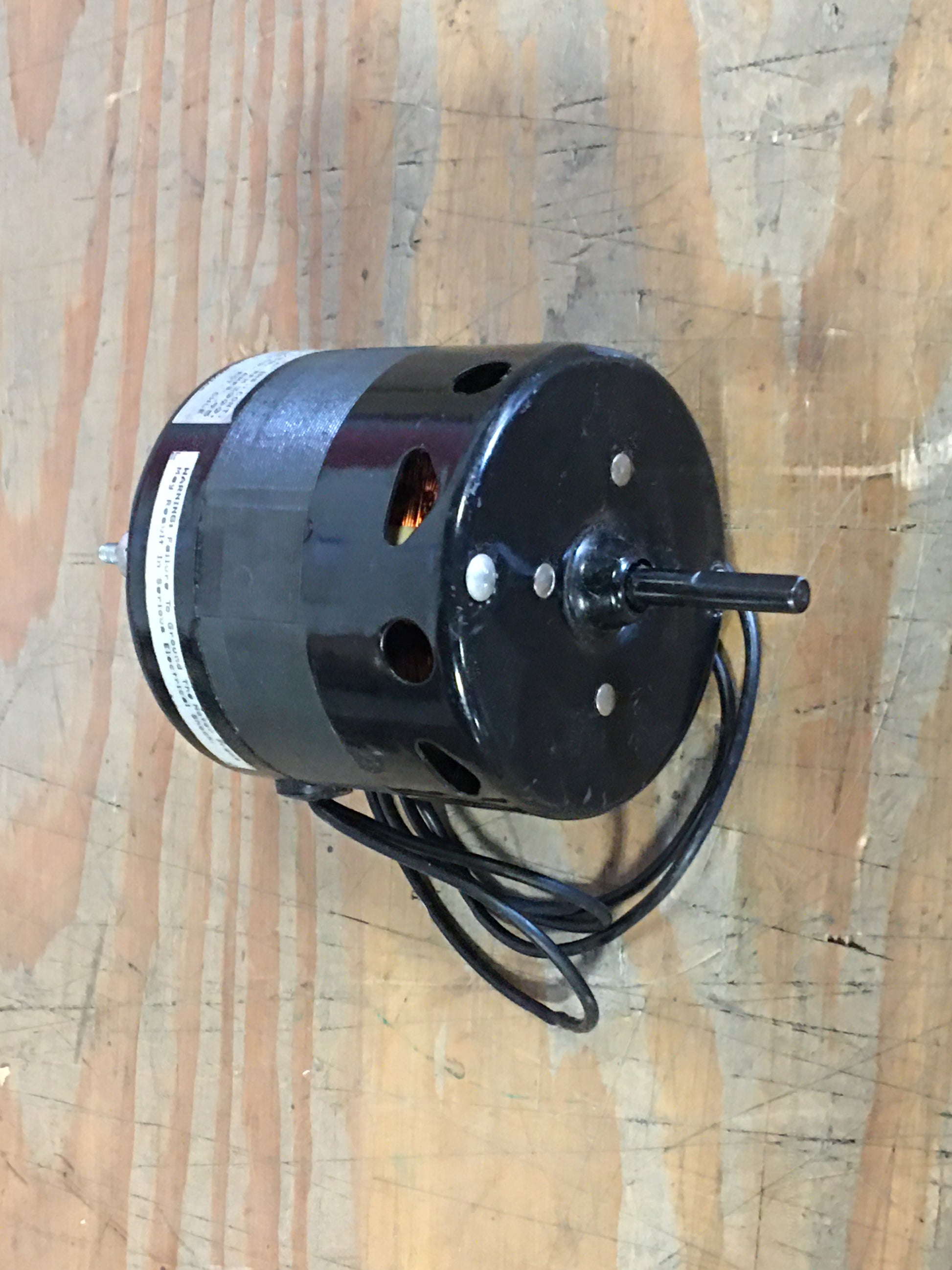 1/50 HP ELECTRIC MOTOR 115V 60HZ 3000 RPM 1 SPEED