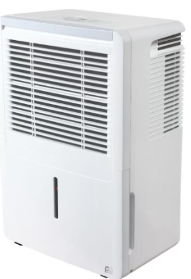 RESIDENTIAL R410A LARGE ROOMS AND BASEMENTS DEHUMIDIFIER, 115/60/1, 50 PINTS PER DAY
