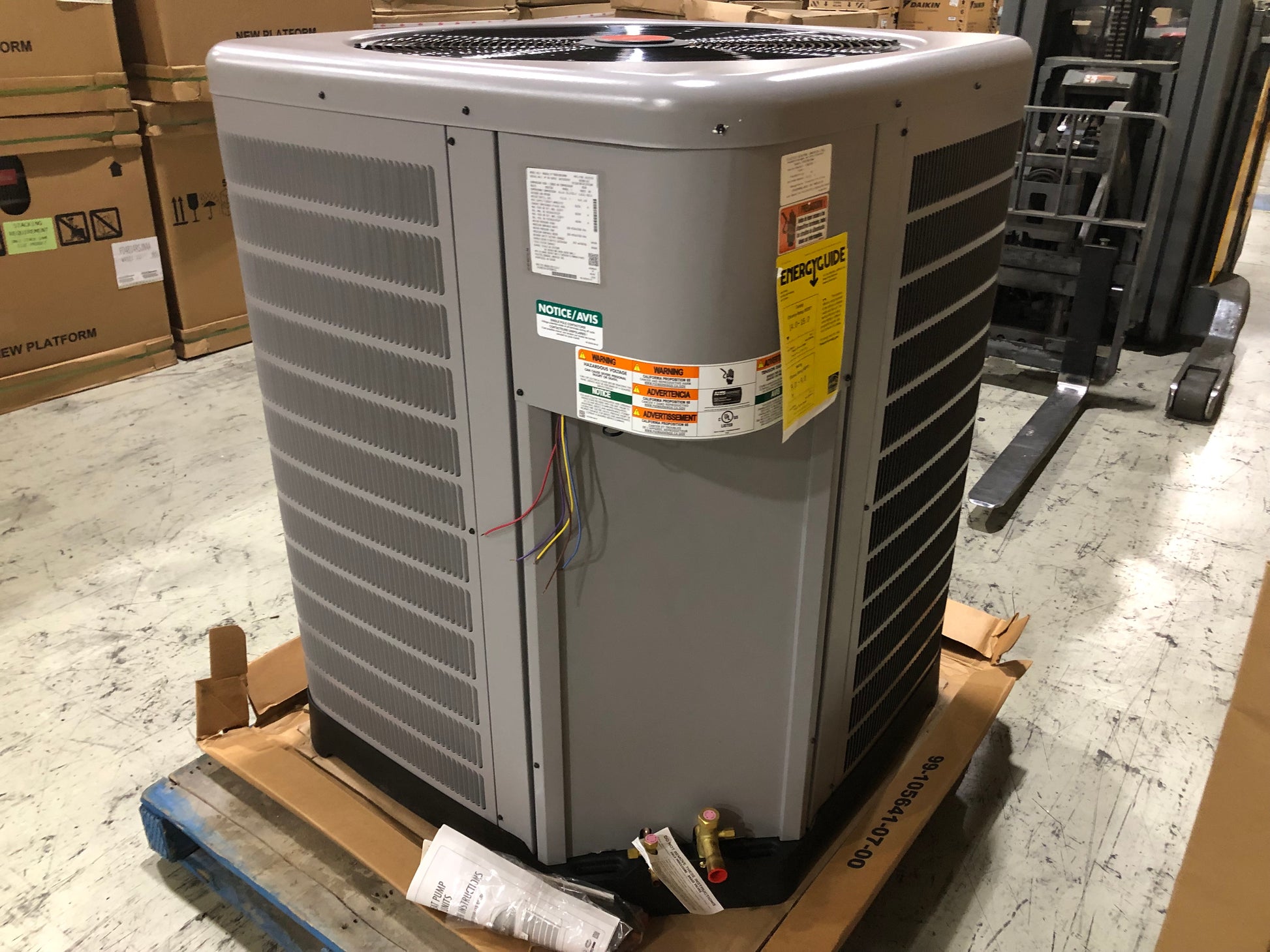 5 TON SPLIT-SYSTEM HEAT PUMP 208-230/60/1 R410A 15 SEER