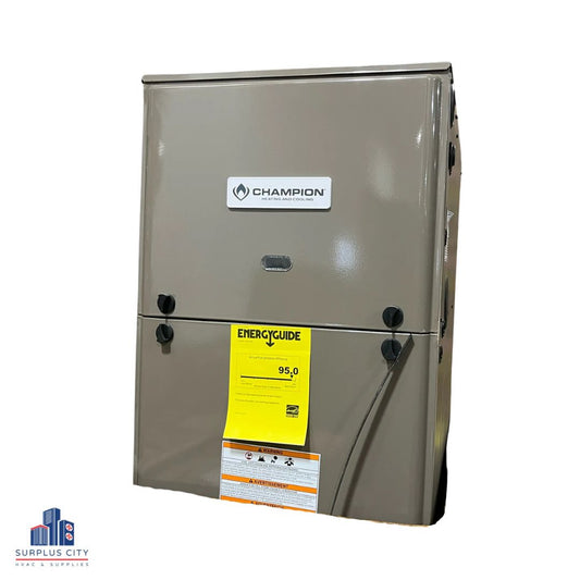 100,000 BTU SINGLE-STAGE UPFLOW/ HORIZINTAL ECM VARIABLE SPEED GAS FURNACE 95% AFUE 115/60/1 CFM: 1600