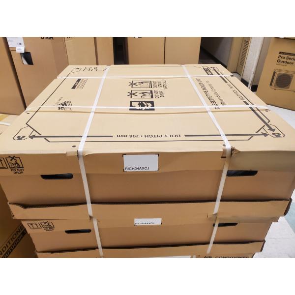 24,000 BTU "CLASSIC" SERIES LARGE CASSETTE SINGLE-ZONE INVERTER INDOOR MINI-SPLIT CIRCULAR FLOW HEAT PUMP UNIT, 208-230/60/1 R-410A 20 SEER