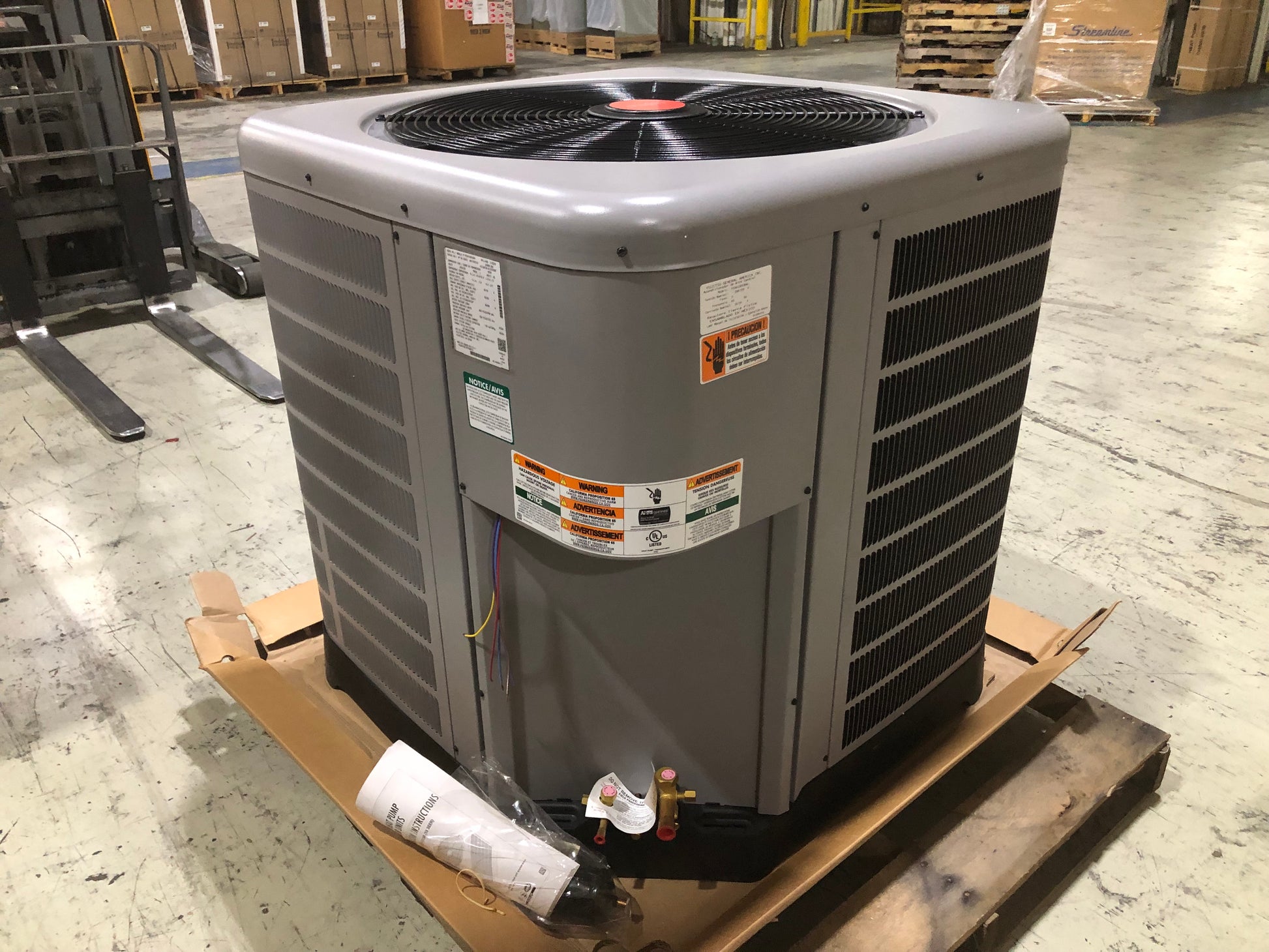 3 TON SPLIT-SYSTEM HEAT PUMP 208-230/60/3 R410A 15 SEER