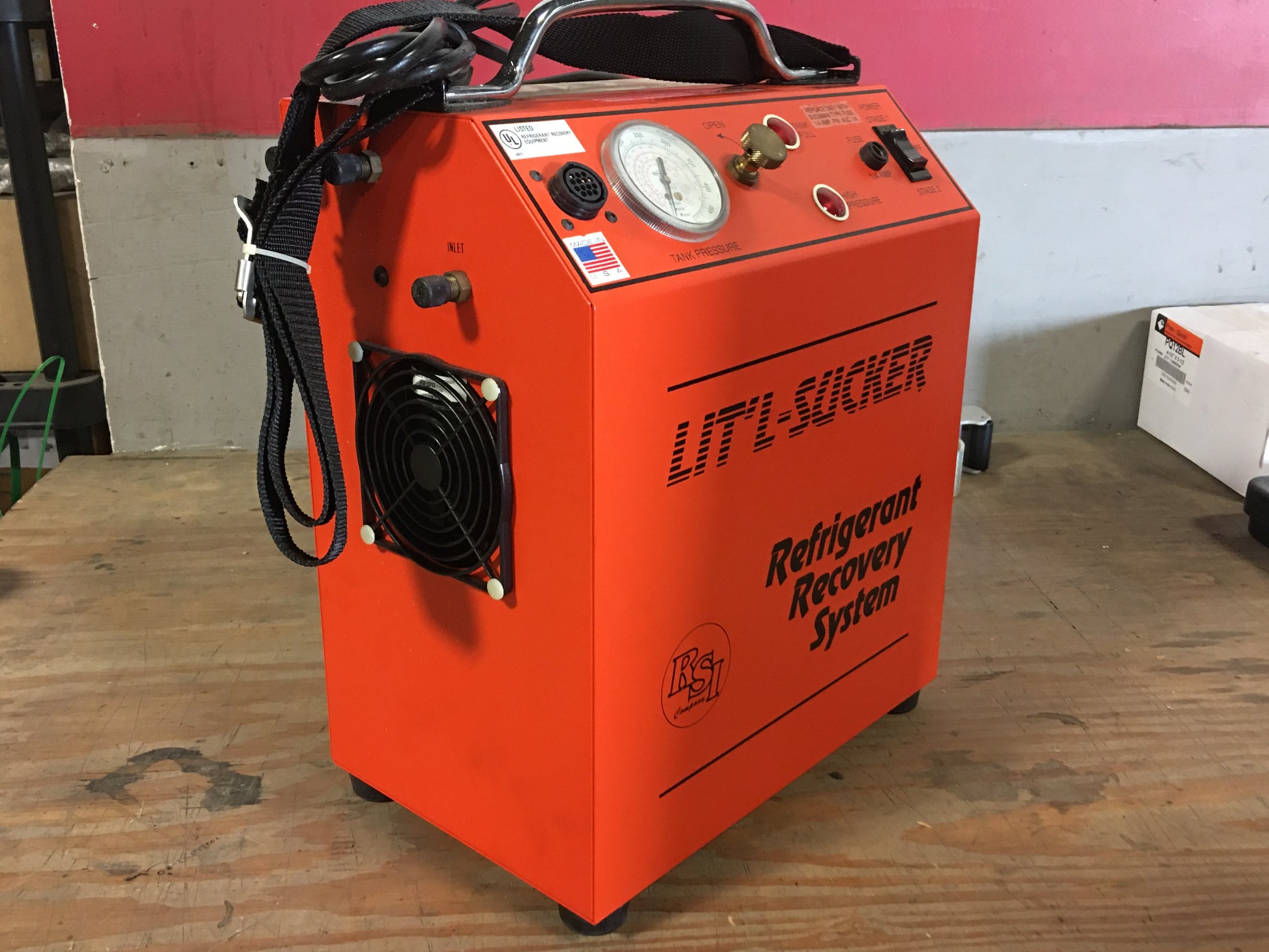 LIT'L-SUCKER MULTI-REFRIGERANT RECOVERY SYSTEM 120/60-12A