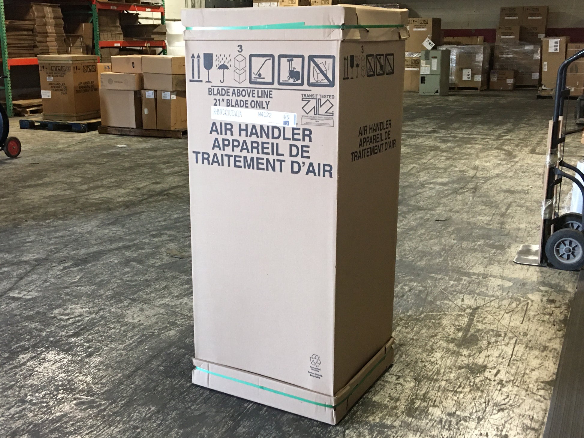 2 TON AC/HP ECM COMMUNICATING AIR HANDLER 208/240/60/1 R-410A CFM 800 20.5 SEER