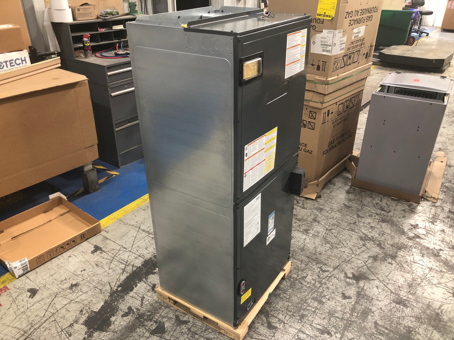 5 TON UPFLOW/HORIZONTAL AIR HANDLER 220-240/50/1 R-22 OR R-410A  **50 HERTZ**