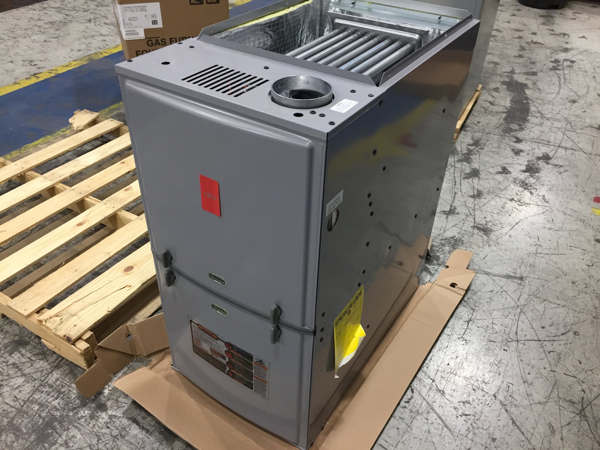 70000 BTU SINGLE-STAGE UPFLOW/HORIZONTAL ECM MULTI SPEED GAS FURNACE 80% AFUE 115/60/1 CFM: 1489