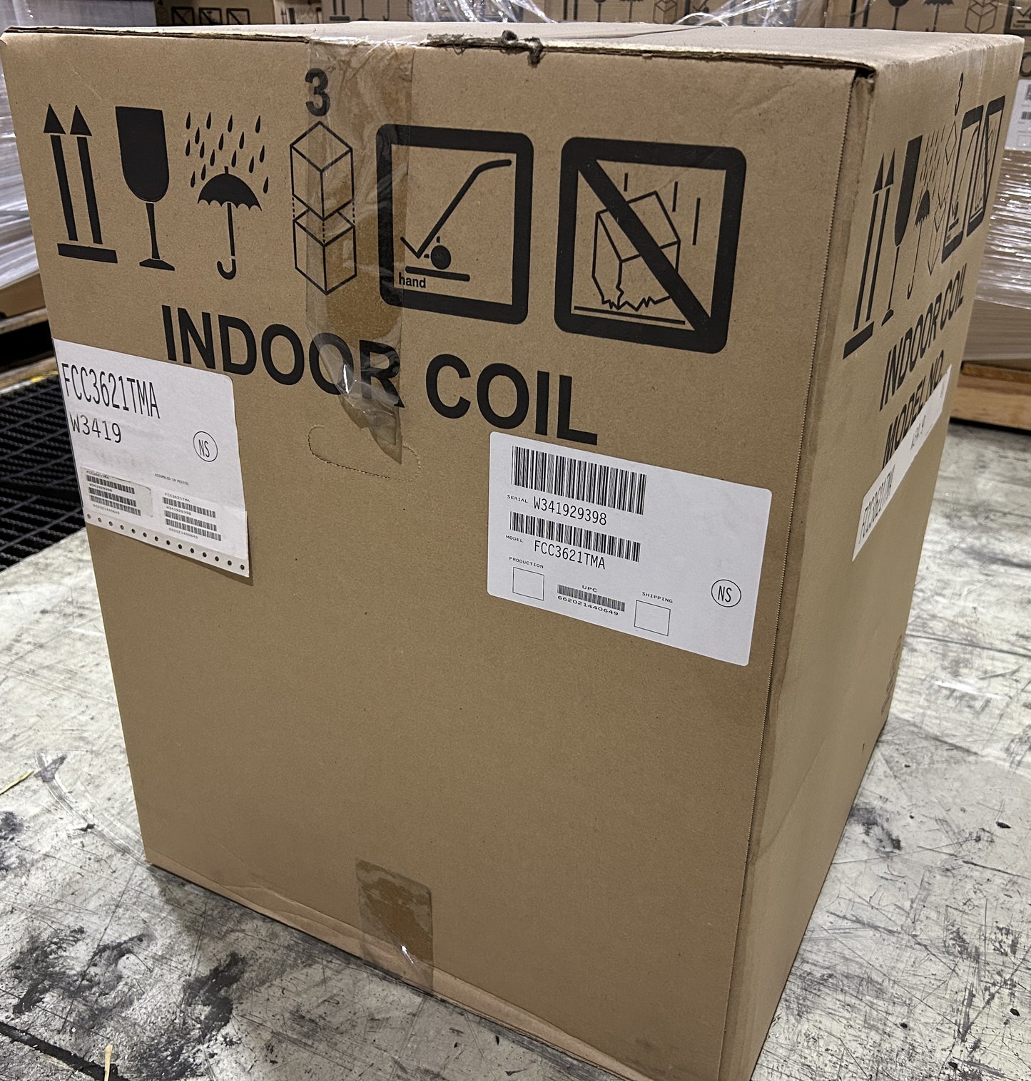 3 TON AC/HP MULTI CASED ''N'' COIL, R-410A CFM 1200