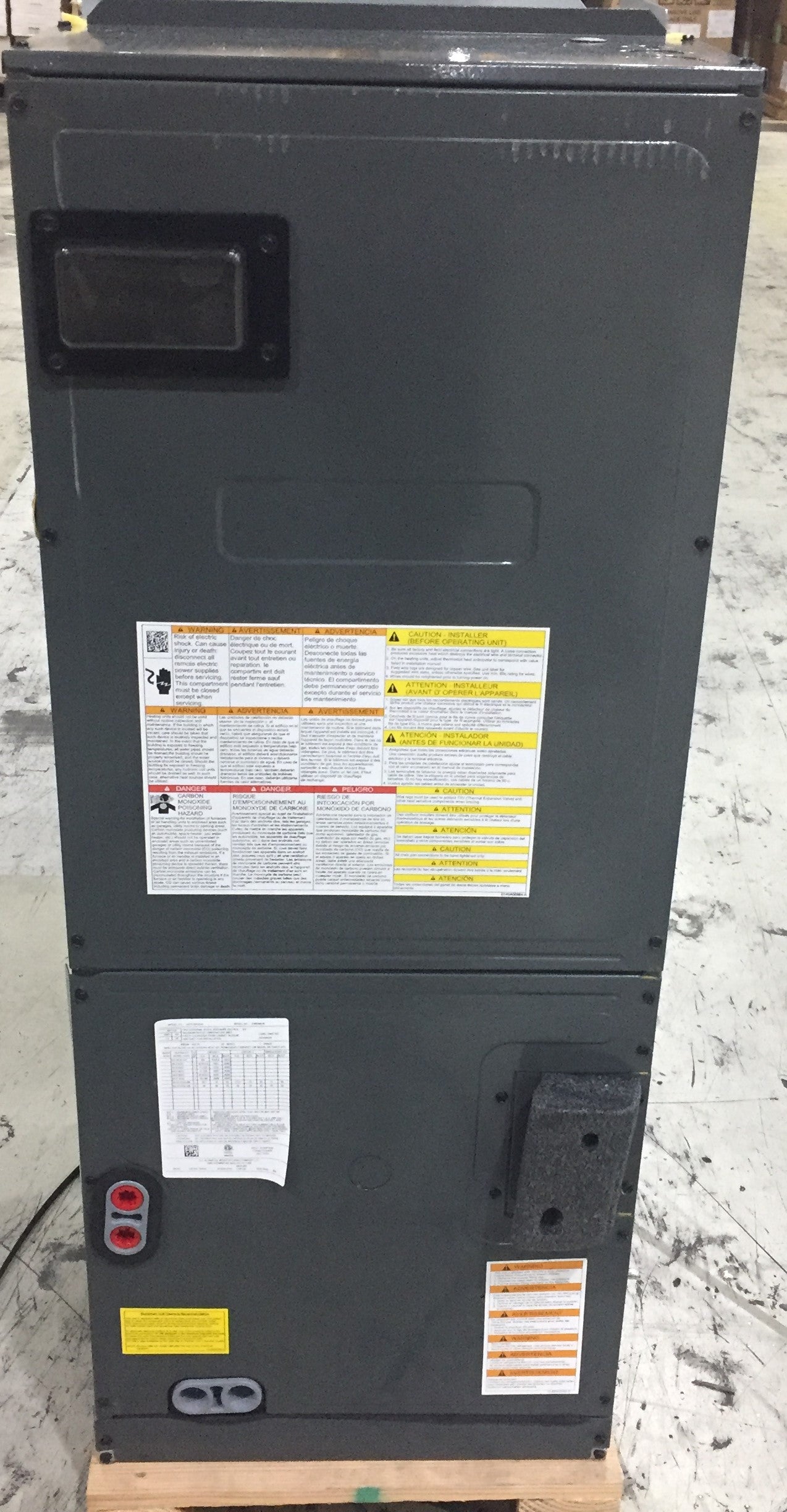 2-1/2 TON AC/HP ECM AIR HANDLER 208/240/60/1 R-410A CFM 1000