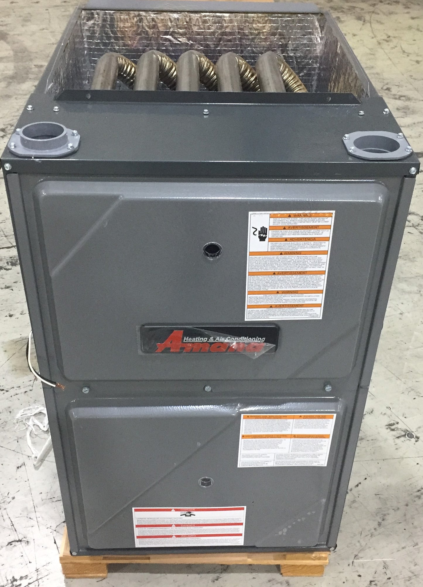 100,000 BTU SINGLE STAGE UPFLOW/HORIZONTAL ECM MULTI SPEED GAS FURNACE 92% AFUE 115/60/1 CFM: 1600