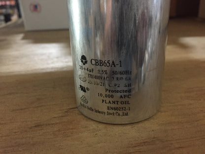 20/4 UF 370/400VAC START AND RUN CAPACITOR