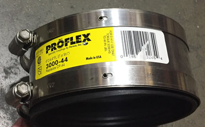 4" CL X 4" PL FERNCO COUPLING