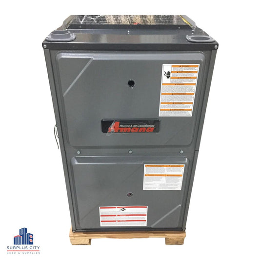 80,000 BTU COMMUNICATING COMPATIBLE SINGLE STAGE UPFLOW/HORIZONTAL ECM NATURAL GAS FURNACE, 96% AFUE 115/60/1 CFM:2000