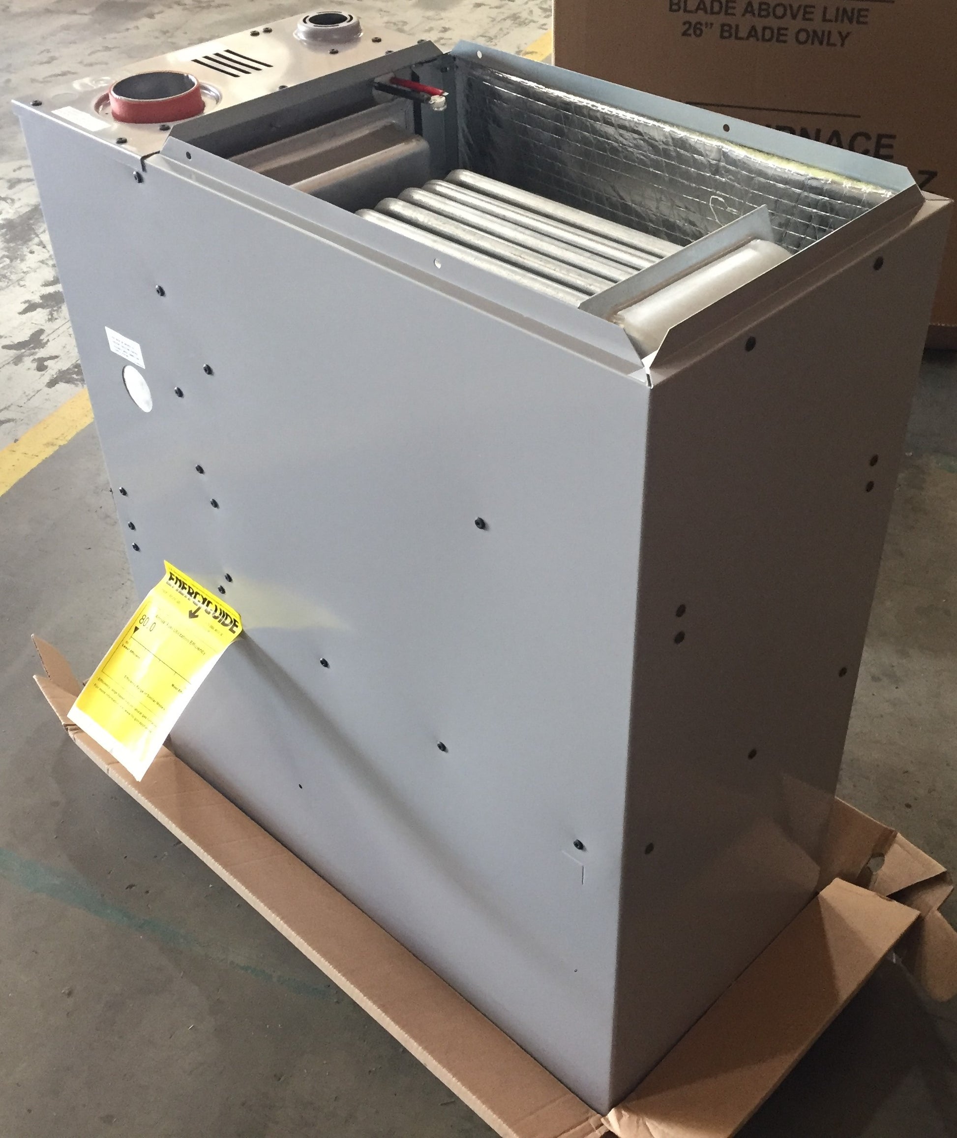 50000 BTU SINGLE-STAGE UPFLOW/HORIZONTAL ECM VARIABLE SPEED GAS FURNACE 80% AFUE 115/60/1 CFM: 1200