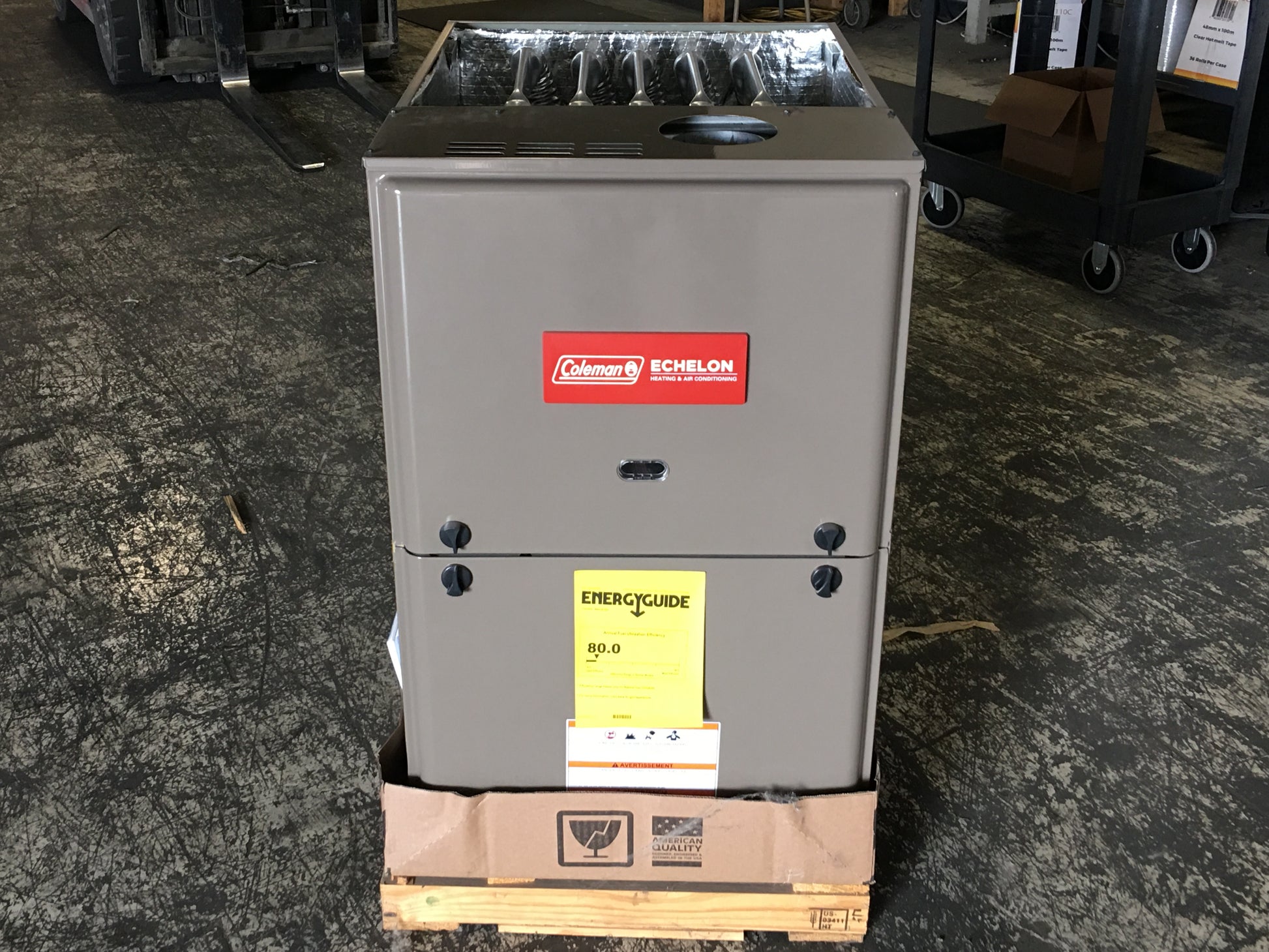 100,000 BTU SINGLE-STAGE COMMUNICATING COMPATIBLE MULTIPOSITION ECM VARIABLE SPEED GAS FURNACE 80% AFUE 115/60/1 CFM: 1600